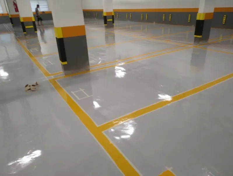 pinturas de estacionamento